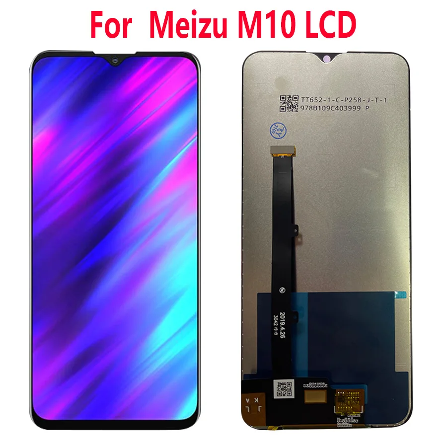 

ORIGINAL For Meizu M10 LCD Display Screen+ Touch Panel Digitizer Meizu M10 lcd screen Replacement 6.5" For Meizu M10 display
