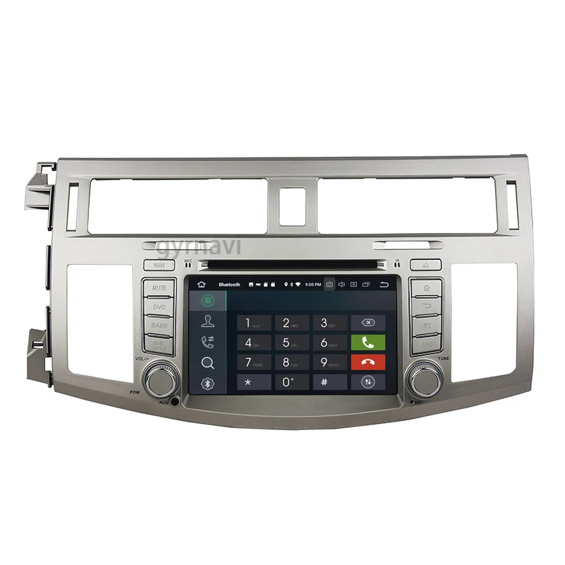 Восьмиядерный ips экран Android 9,0 автомобильный DVD gps радио навигация для Toyota Avalon 2004-2010 с 4G/Wifi, DVR, 1080P