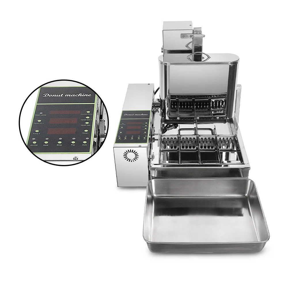 ITOP 2000W Donut Makers Комерційна автоматична 6L з нержавіючої сталі Donut Maker Електрична машина для смаження міні-пончиків