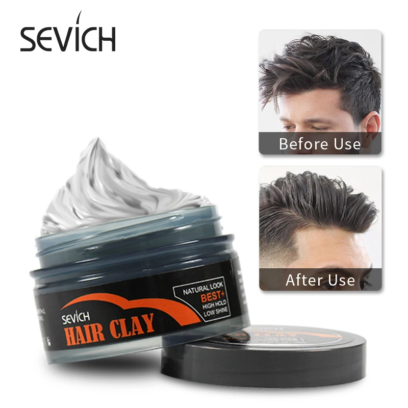 Sevich Retro Hair Styling Clay Mud 100g Long Lasting Stereotype Hair Wax  For Men Strong Hold Hairstyles Matte Finished Molding - Hair Styling Waxes  & Cream - AliExpress