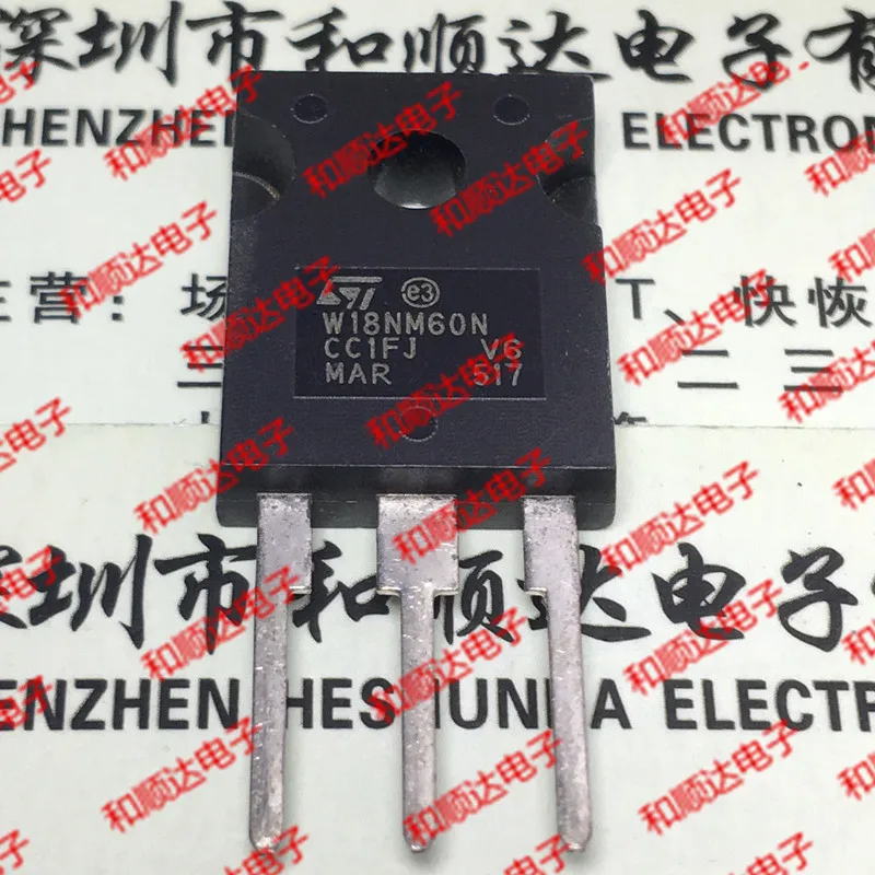 /5 шт/W18NM60N STW18NM60N TO-247 650V 13A