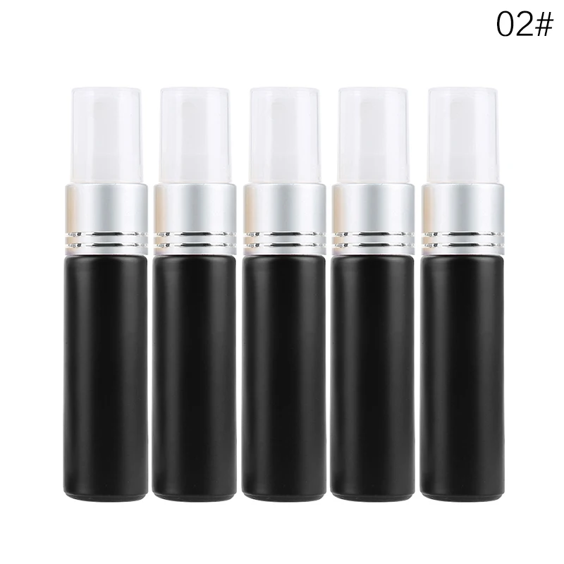 02 10ML 5PCS Градиент цвета 10 мл Портативный Путешествия многоразового Spary флаконы с парфюмированным маслом пустые косметические контейнеры для пульверизаторов бутылка Простота в использовании - Цвет: 02 10ML 5PCS