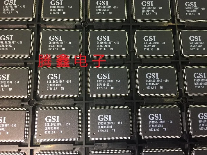 

10pcs/lot GS8160Z18BGT-150 GS8160Z18 QFP