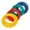 New 20/50m Solid Core Pole Elastic Fishing Lines Diameter 1.8-3.2mm Yellow Green Blue Latex Tube Retention Rope Fishing Tackles 1
