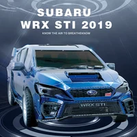 IRON STAR 3D Metal Puzzle Subaru WRX STI 2019 Racing Car Vehicle DIY 3D Laser Cut Model Puzzle Toys for Children Gifts Adult 1