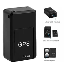 GF-07 Car Positioner GPS Tracker Real Time Tracking Magnetic Adsorption Mount Vehicle Mini Locator Auto Accessories