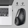 DAREU LM108 Bluetooth 4.0+2.4Ghz dual mode Wireless Mouse 6 button Ergonomic skin type Vertical Mice For PC Laptop Computer ► Photo 2/6