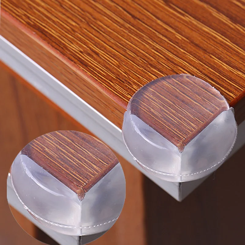 

4Pcs Child Baby Safety Silicone Protector Table Corner Edge Protection Cover Children Anticollision Edge & Corner Guards