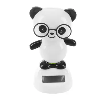 

Solar Power Dancing Figures Panda,Novelty Desk Car Toy Ornament