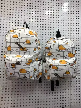 

LISM White gudetama Fashion Backpacks Rucksacks Backpack Casual Student Schoolbags travel Knapsack Unisex Gift