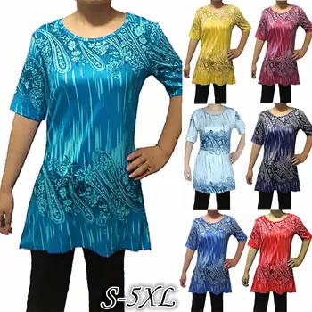 

Madam clothing OWLPRINCESS 2019 Fashion New Women's Printed Short Sleeve round Collar T-shirt Top