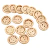 50Pcs Natural Color Wooden Buttons Handmade Letter Love Scrapbooking For  Decor Sewing Accessories DIY baby apparel accessories ► Photo 2/6