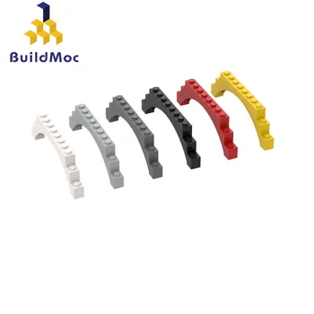 

Buildmoc Bricks 18838 14707 1x12x3 Arched Brick 6108 Universal For Building Blocks Parts DIY Construction Christmas Gift Toy