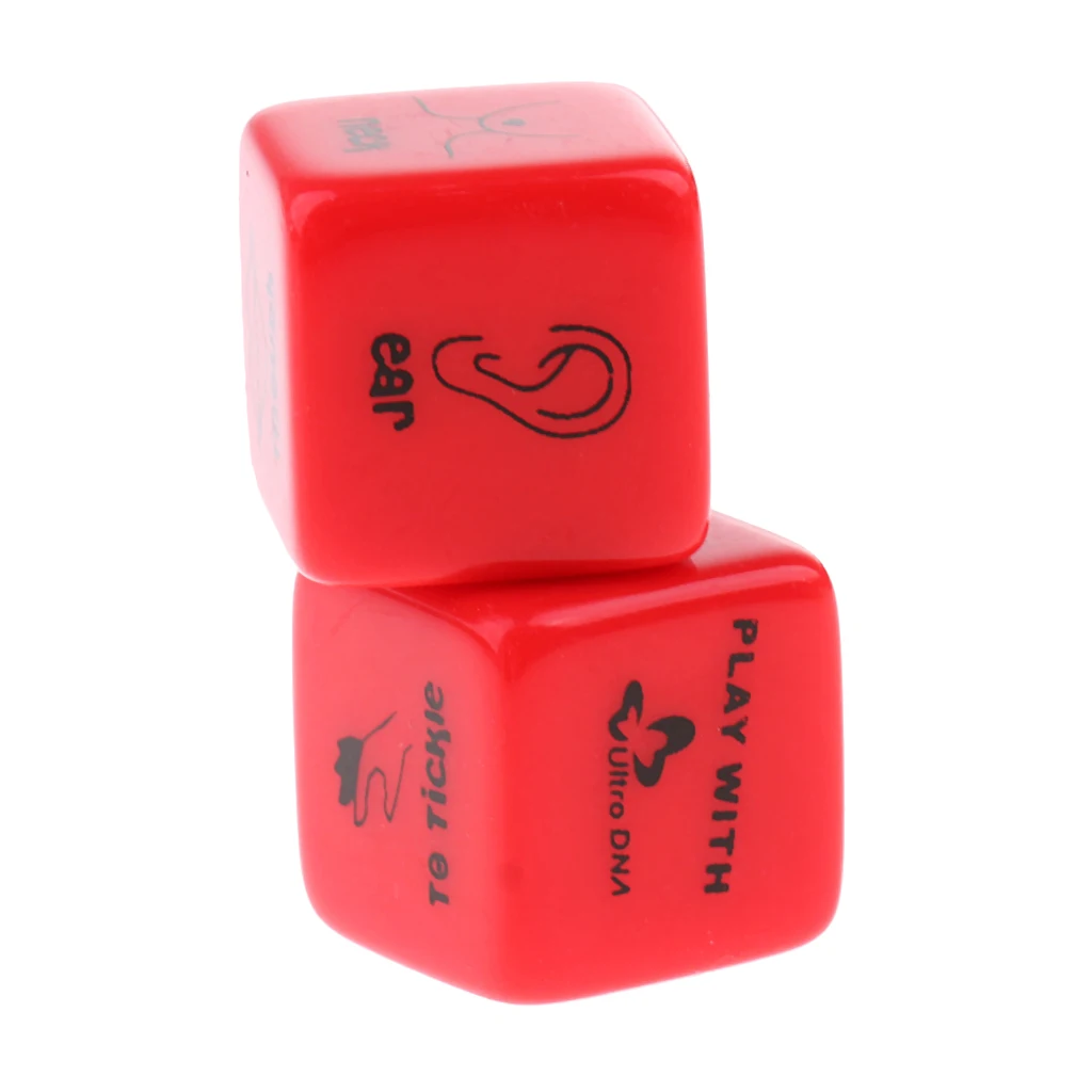 6-Sided Sex Dice, Novelty Game Spicy Gifts for Men Women Bachelor Bachelorette Parties