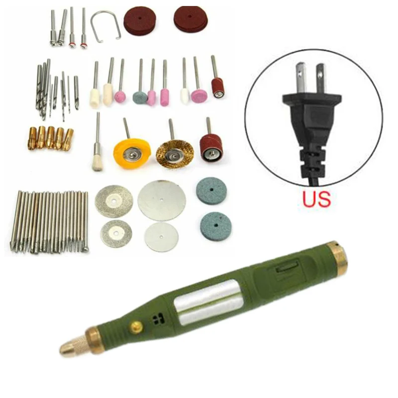 

Multi Function 80pcs Electric Drill Kit Grinding Carving Sharpening Machine Set
