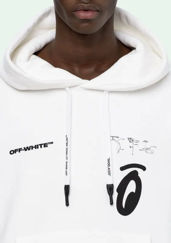 OFF-WHITE Толстовка Half Arrow Half City