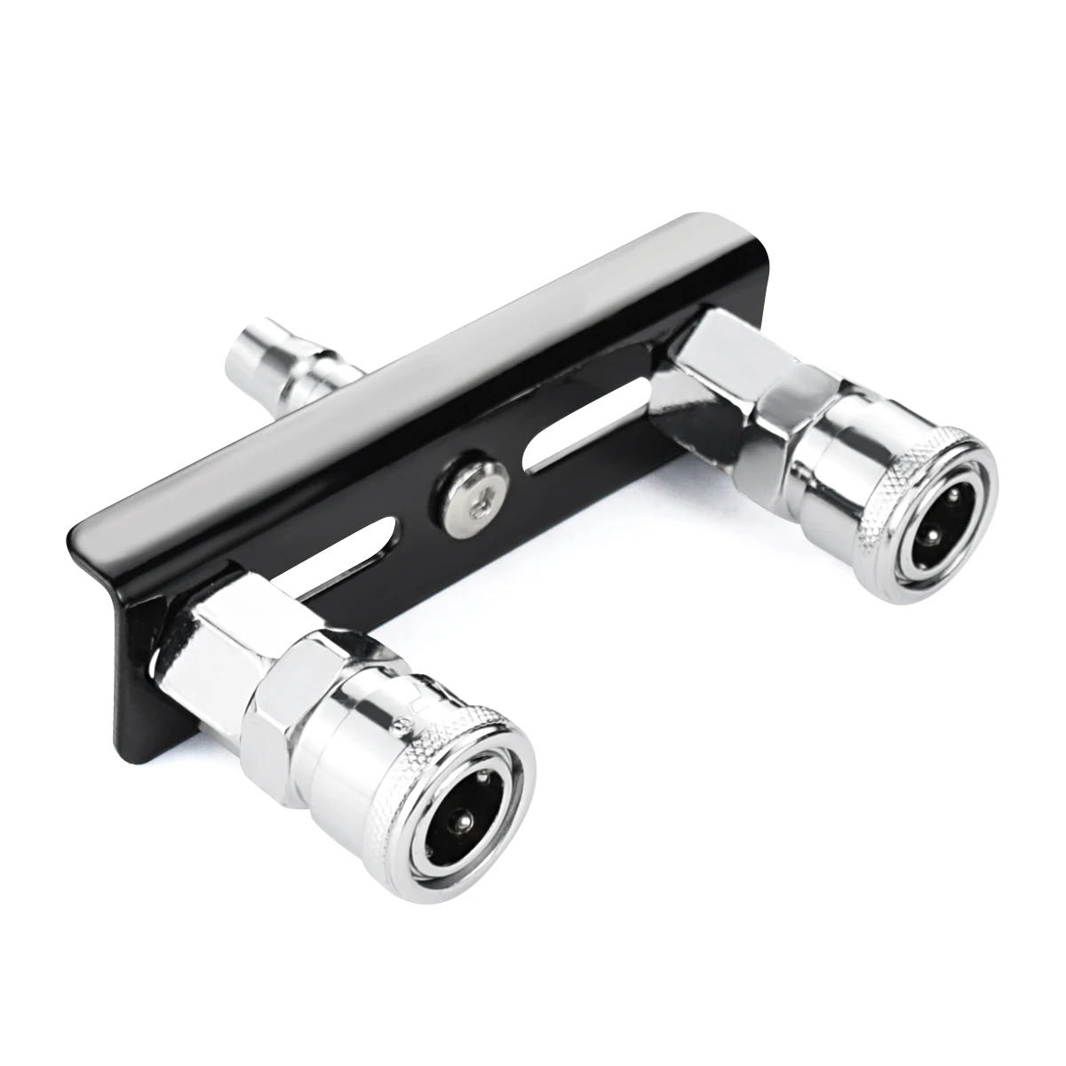 iKenmu Metal Double Quick Connector Dildos Holder Sex Machine Attachment Vac-u-Lock Dildos Holder A