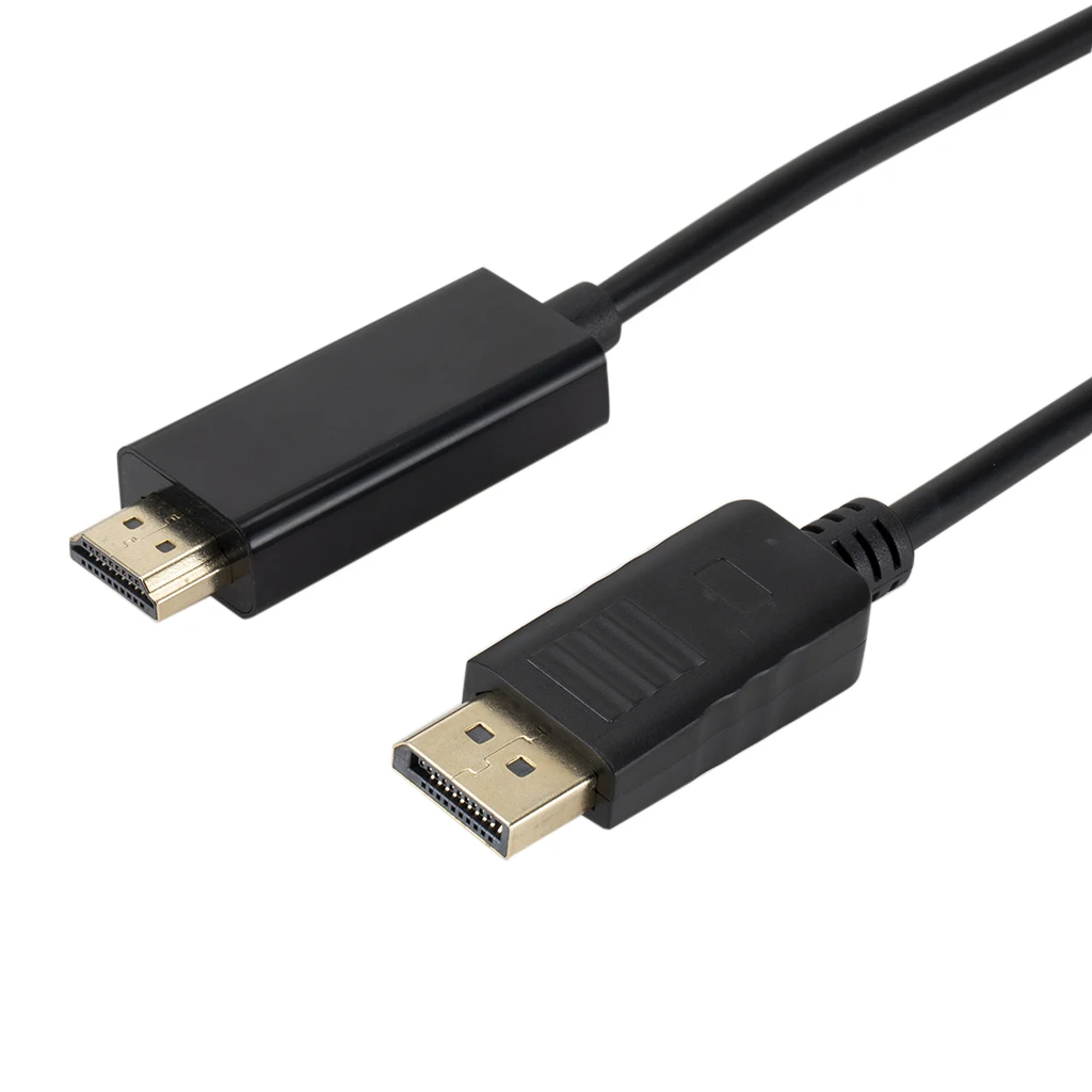 30 см мужской Дисплей порт кабель HDMI адаптер разъем позолоченные HD Позолоченные разъемы, голые медные проводники