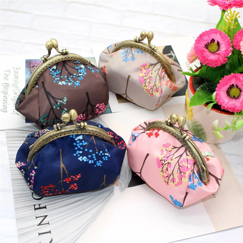 

Pink Coin Purse Small Wallet for Coins Vintage Girls Purses Kids Handbags Mini Pouch Ladies Small Bags drop shipping