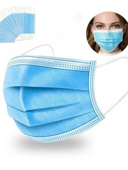 

10Pcs Face Masks Ear Loops Disposable Non-Woven Daily Care Masks Dust Safety Mask