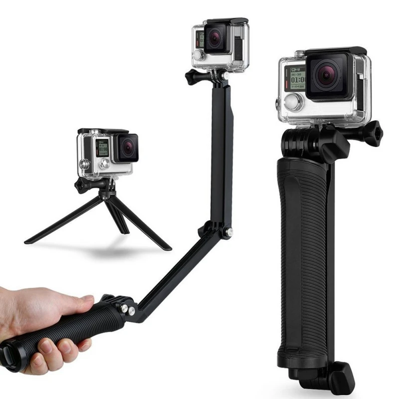 Многофункциональный штатив для камеры/палка для селфи, выдвижной водонепроницаемый стабилизатор/ручка для GoPro Action camera s