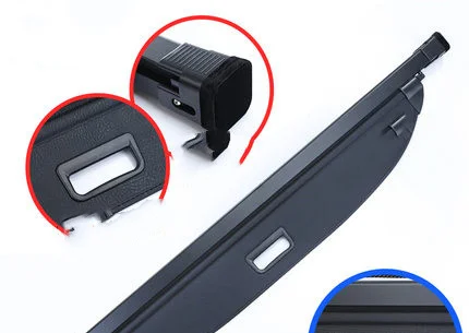 Rear Cargo Cover For SPORTAGE R KX5 2015-21 privacy Trunk Screen Security Shield shade Car Accessories