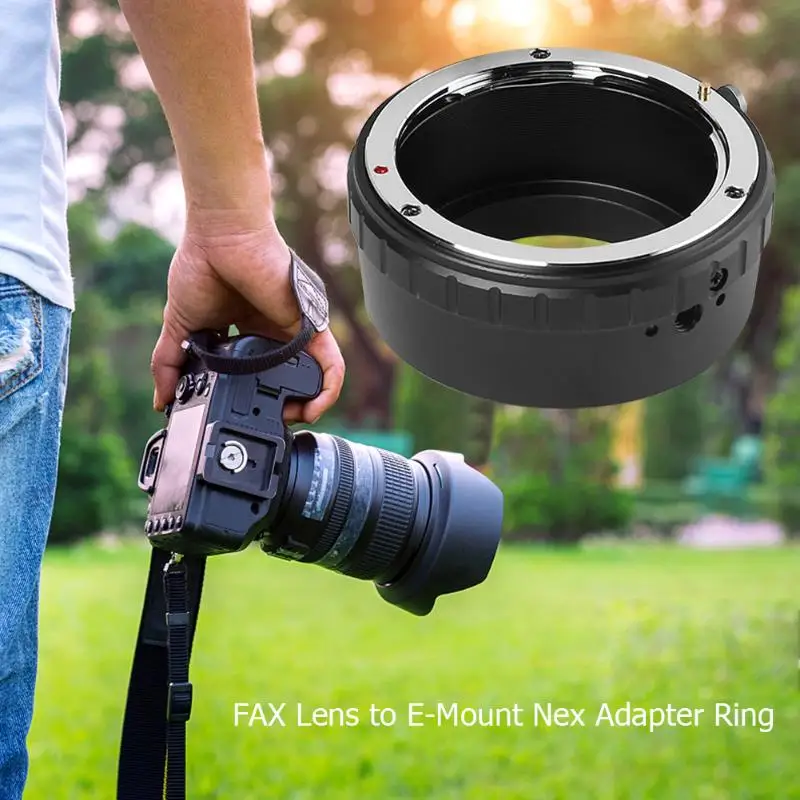 FAX объектив для E-Mount Nex Штатив Адаптер кольцо для A5100 A6000 A6300 A6500 высокое качество