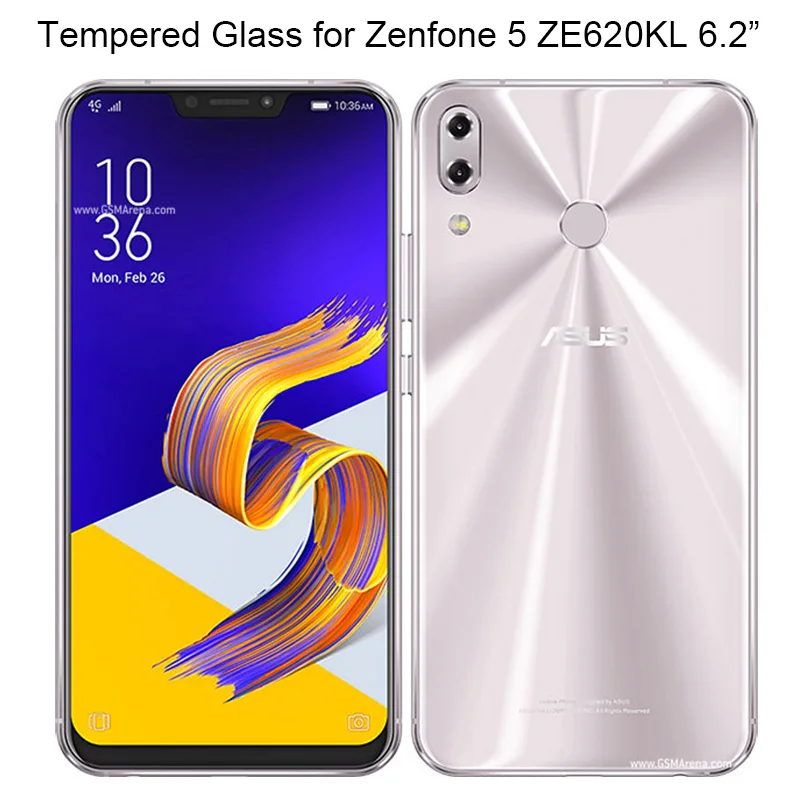 Закаленное стекло для Asus Zenfone Max Pro M1 ZB601KL 4 Max Plus 4Selfie 5 Lite 5Z стекло на ZB570TL ZC600KL ZE620KL ZC554KL ZC520KL - Цвет: For Zenfone ZE620KL