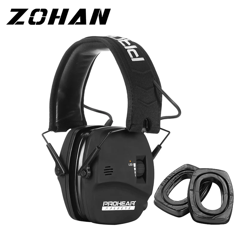ZOHAN Ear Defenders Tactical Adjustment Electronic Shooting headset