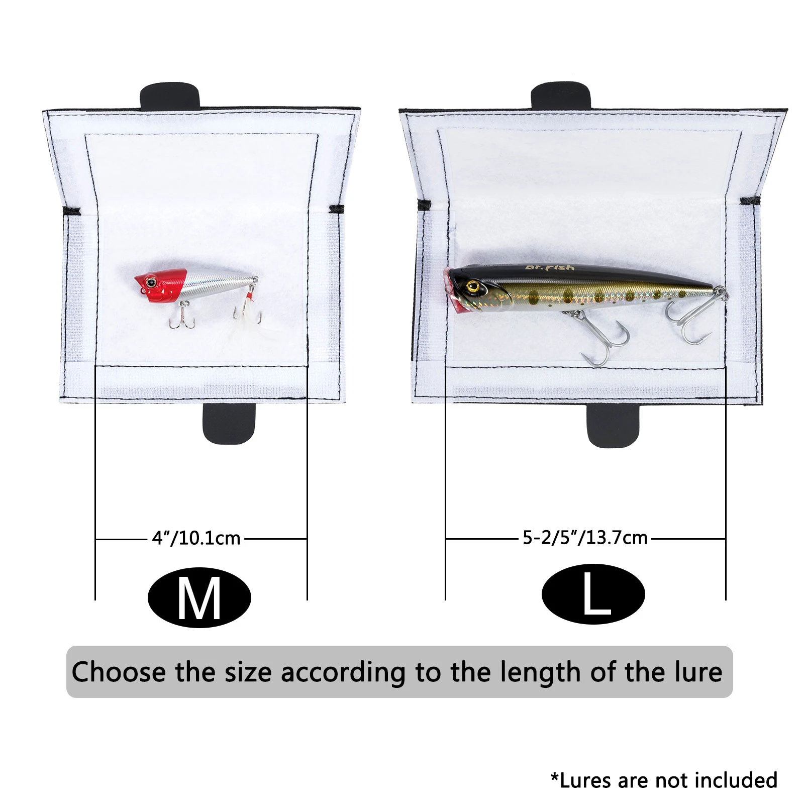 3pcs Fishing Lure Cover Wrap Storage Crankbait Spoon Spinnerbait Soft Lure  Protector Fishing Hook Guard Built-in Pad Liner - AliExpress