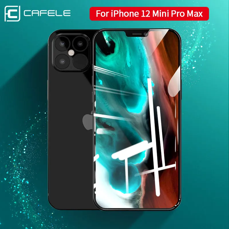 Cafele Tempered Glass For iPhone 13 12 11 Pro Max Anti Scratch Screen Protector For iPhone 12 13 Mini XR Protective Film Glass