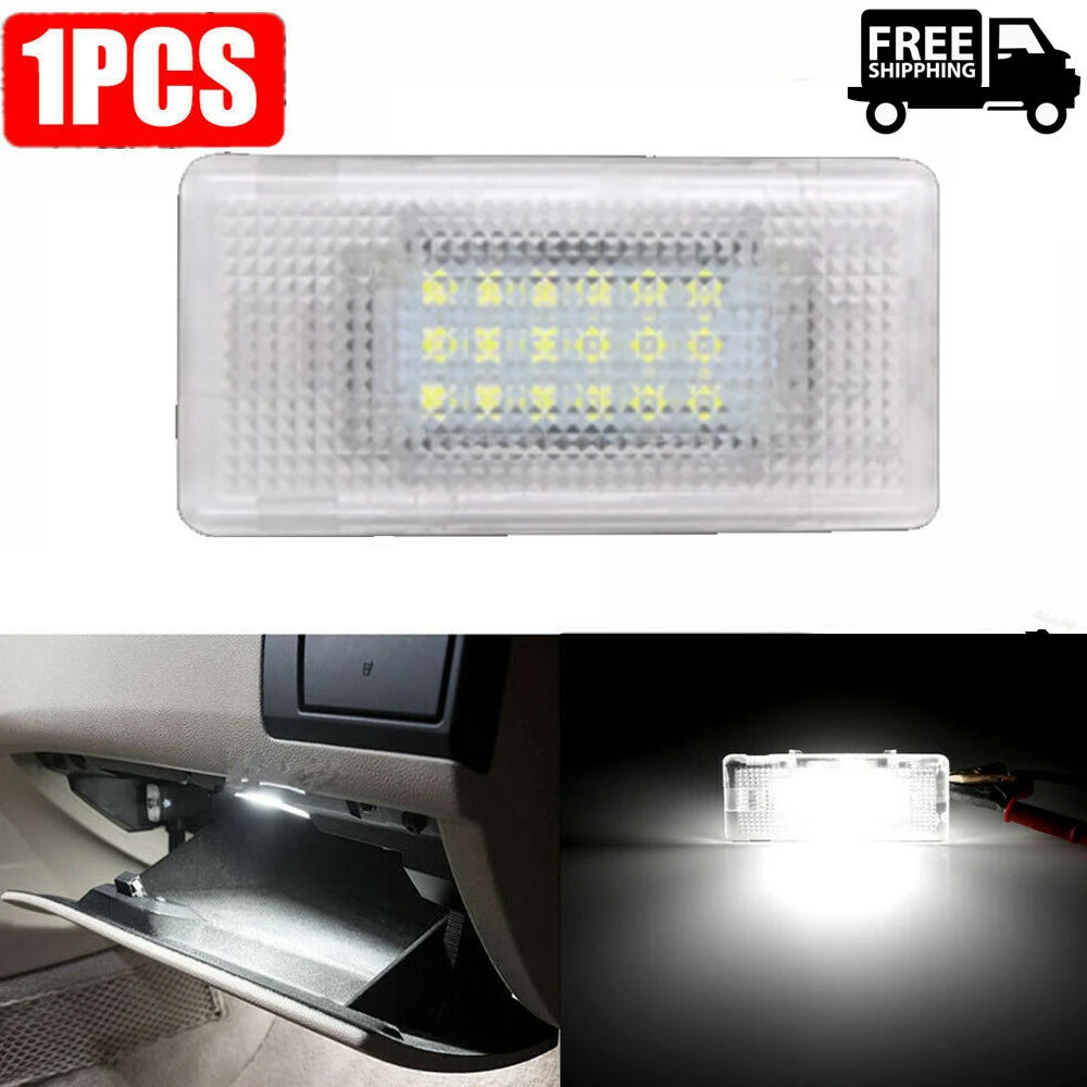 

1pc Footwell Luggage Trunk Boot Glove Box LED Light for BMW E36 E38 E39 E46 E60 E60 E61 E65 E66 E82 E88 E90 E90 E91 E92 E93