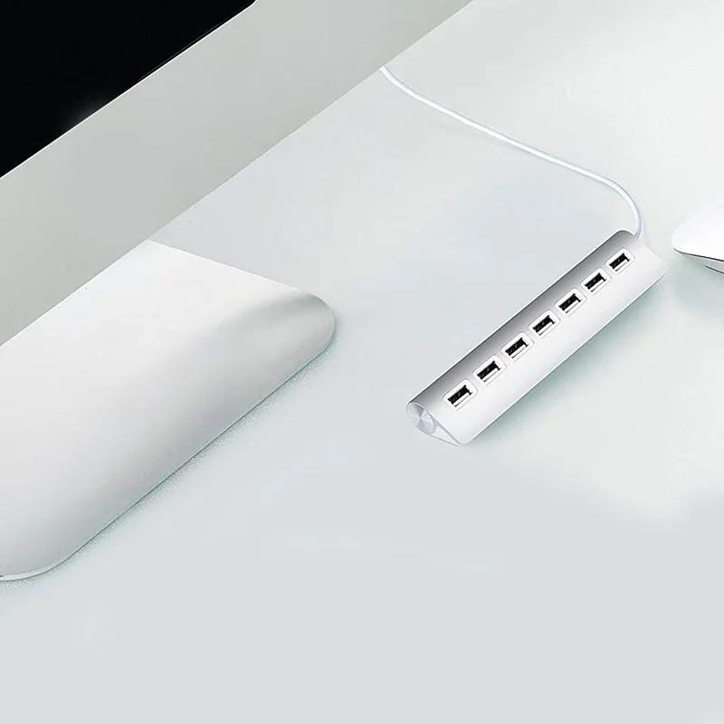 Usb2.0 7-портовый концентратор 2.0Hub алюминиевый сплав Материал Usb2.0/7 порт Эффективная передача данных