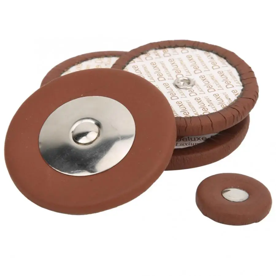 Set Di 28 Cuscinetti In Pelle Per Sassofono Soprano – Diametri Da 8 A 37 Mm, Ricambio Professionale