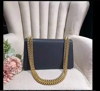 

ZJZ Women Genuine Leather Free delivery of high quality classic fashion brand luxury women's bag pure cow leather shoulder bag