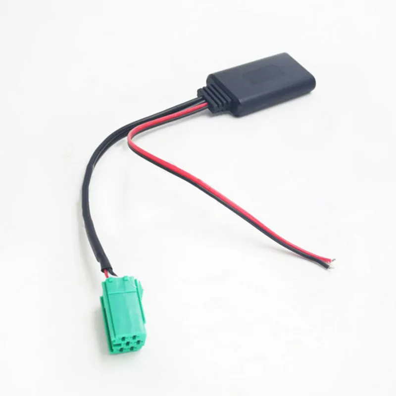 6-PIN Bluetooth адаптер для подключения к разъему AUX стерео радио фитинг для Renault Clio Kangoo Megane Scenic кабели инструменты для наращивания волос