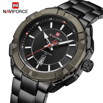 

NAVIFORCE Watches Mens Luxury Military Sport Quartz Wrist watch Stainless Steel Waterproof Casual Clock Male Relogio Masculino