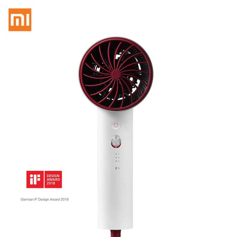 

Original Xiaomi Soocas H3S Anion Hair Dryer Aluminum Alloy Body 1800W Dryer Hair Air Outlet Anti-Hot Innovative Diversion Design