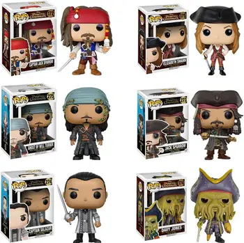 

FUNKO POP Pirates of the Caribbean JACK SPARROW CAPAIN SALAZAR PVC Kids Model Collection Toys 2020 Action Figure Boy Toys