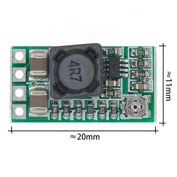 

10PCS/LOT Mini DC-DC 12-24V To 5V 3A Step Down Power Supply Module Buck Converter Adjustable Efficiency 97.5%