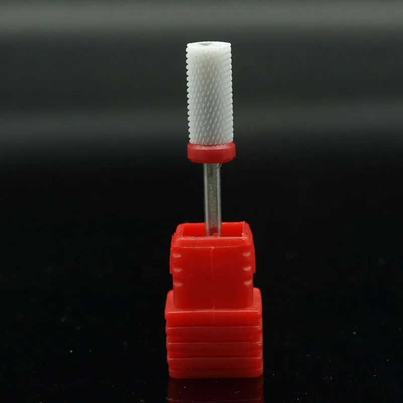 A0613red EasyNail 5 видов керамических сверл для ногтей, аксессуары для маникюрной машины, вращающиеся электрические пилки для ногтей, инструменты для маникюра - Цвет: A0613red