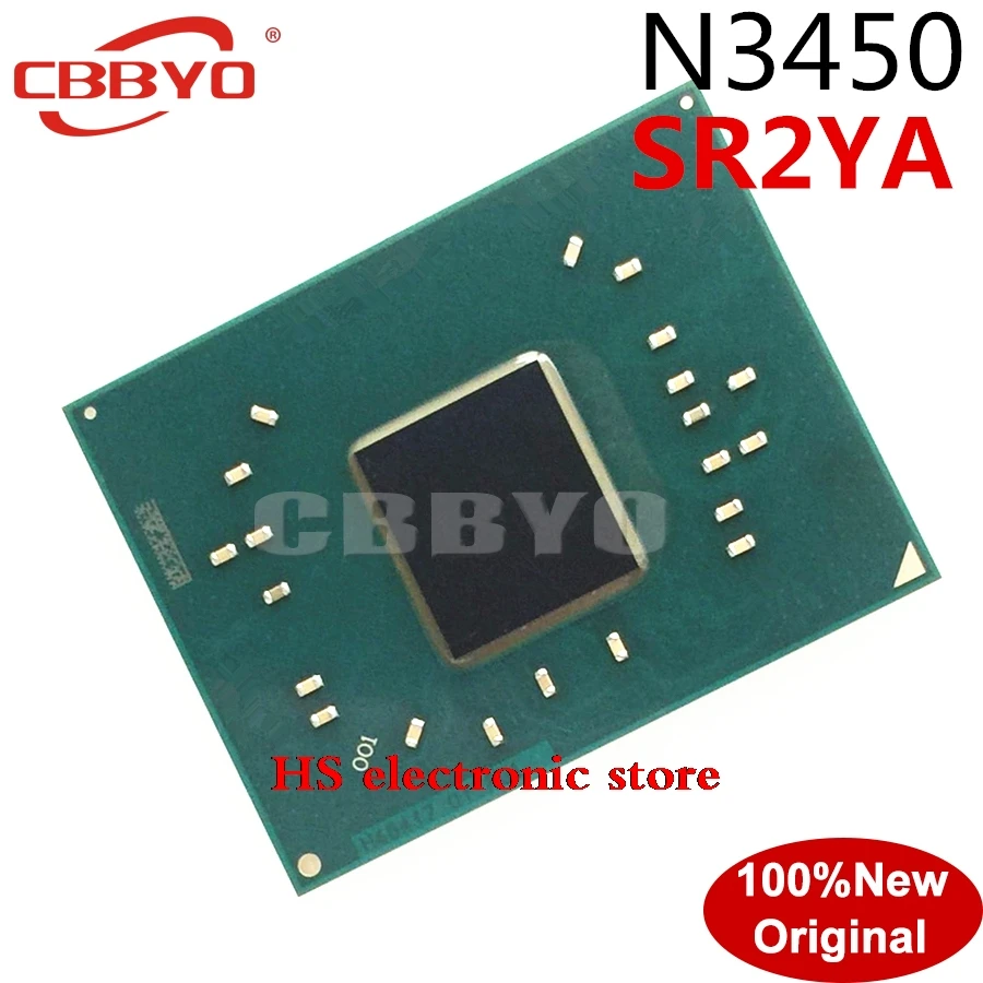 100% оригинальный новый высококачественный чип SR2YA N3450 BGA | Электронные компоненты и