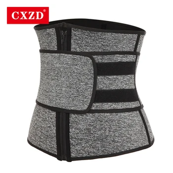 

CXZD Neoprene Sauna Waist Trainer Corset Sweat Belt for Women shapewear Sport Girdle Shaper Weight Loss Compression