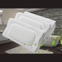 Полная подушка для ванны спа коврик подушка для ванны Матрас С нескользящими присосками подголовник спа-подушка коврик для ванной
