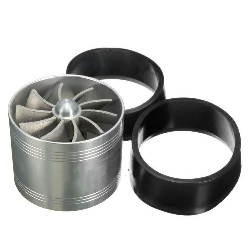 Turbocharger 64,5 мм x 50 мм автомобильный воздушный фильтр Впускной вентилятор экономайзер газового топлива супер зарядное устройство автомобиля универсальный для турбины турбо зарядное устройство - Цвет: Turbocharger