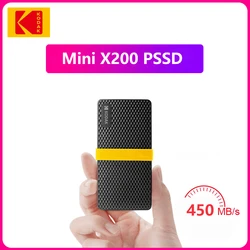KODAK – mini disque dur externe SSD x200, usb 3.1 GEN 2, 1 to, 512 go, b, pour ordinateurs portables 