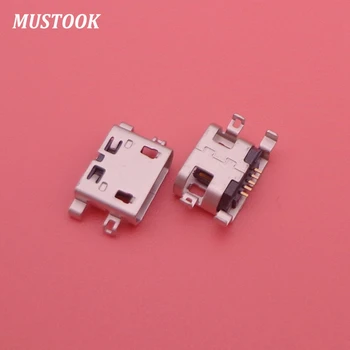

5pcs/lot Micro USB connector Charging Port socket plug charger Dock Repair Parts for THL 4400 5000 Smart cell phone high quality