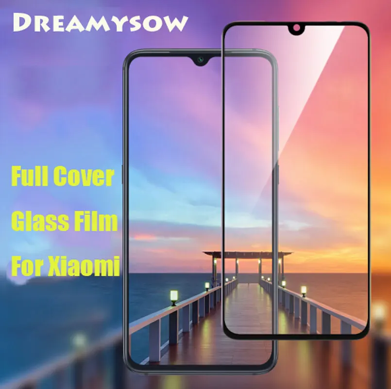 

2.5D Full Cover Tempered Glass For Xiaomi Mi A3 Mi 9 CC9e mi9se 8 A2 Lite Mi9T Redmi Note 7 6 3 Pro 6A S2 7A K20 Protector Film