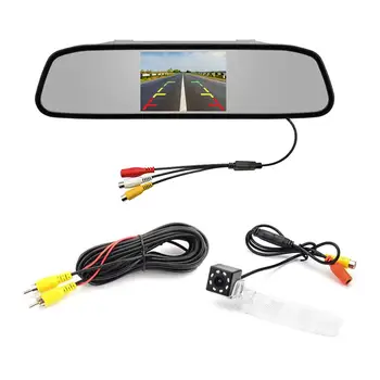 

Car 4.3 inch TFT in-Mirror Monitor and LED Adjustable Angle Rear View Camera for KIA Sportage R 2011~2015 Sportage SL 2011~2015