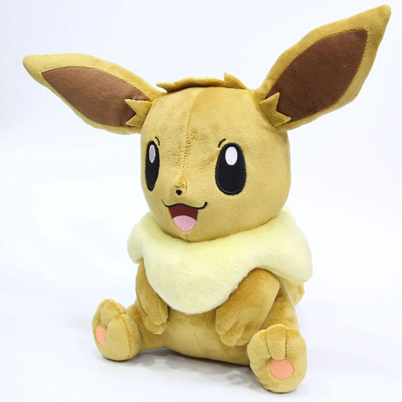 30 см Eevee плюшевые игрушки аниме Brinquedos сидя счастливый Eevee Милая японская карманная кукла мягкая кукла для детей